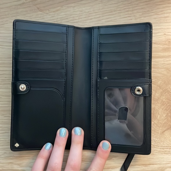 Black Kate Spade Wallet - Picture 3 of 4